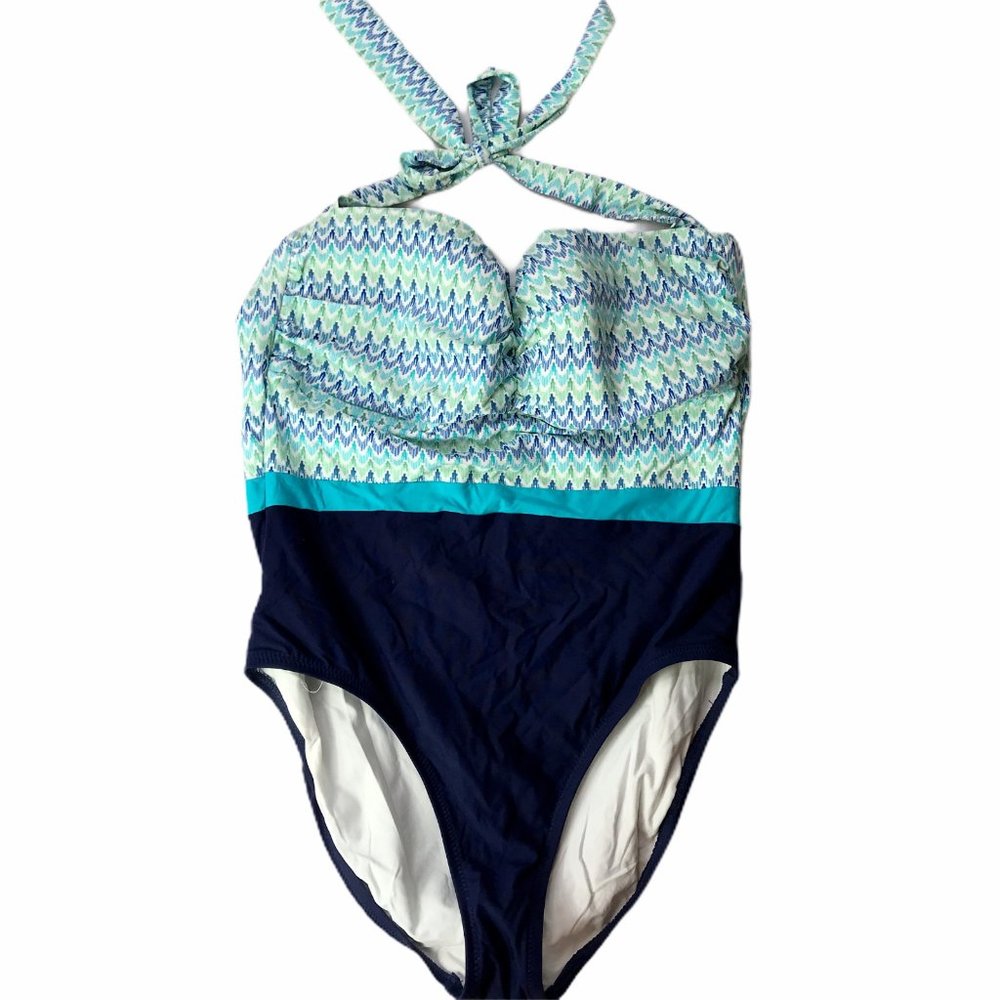 Helen Jon One Piece Swimsuit Del Ray Women's XL